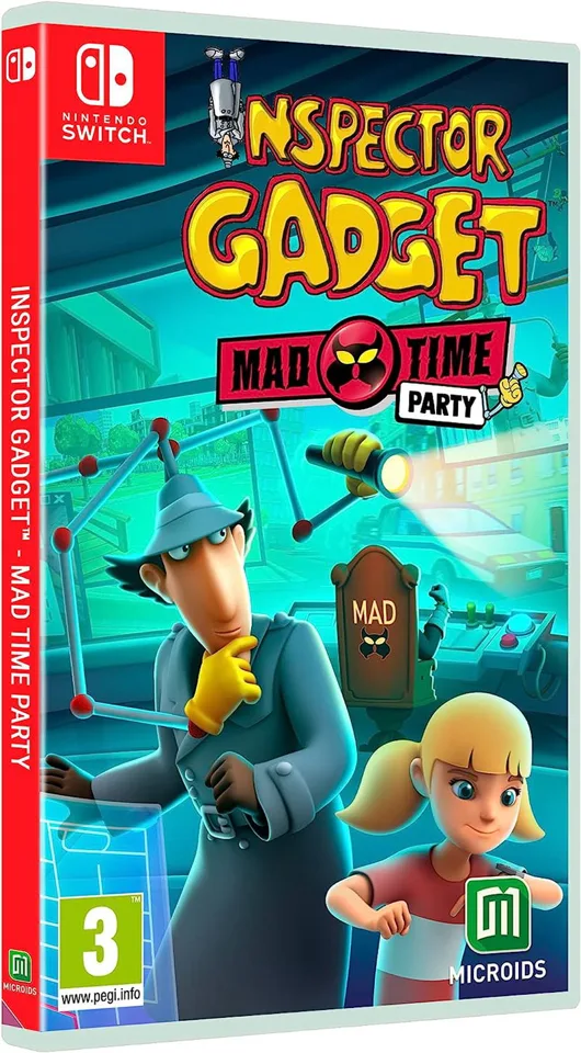 Inspector Gadget: Mad Time Party (Kode i en Box) - Nintendo Switch — produktfoto