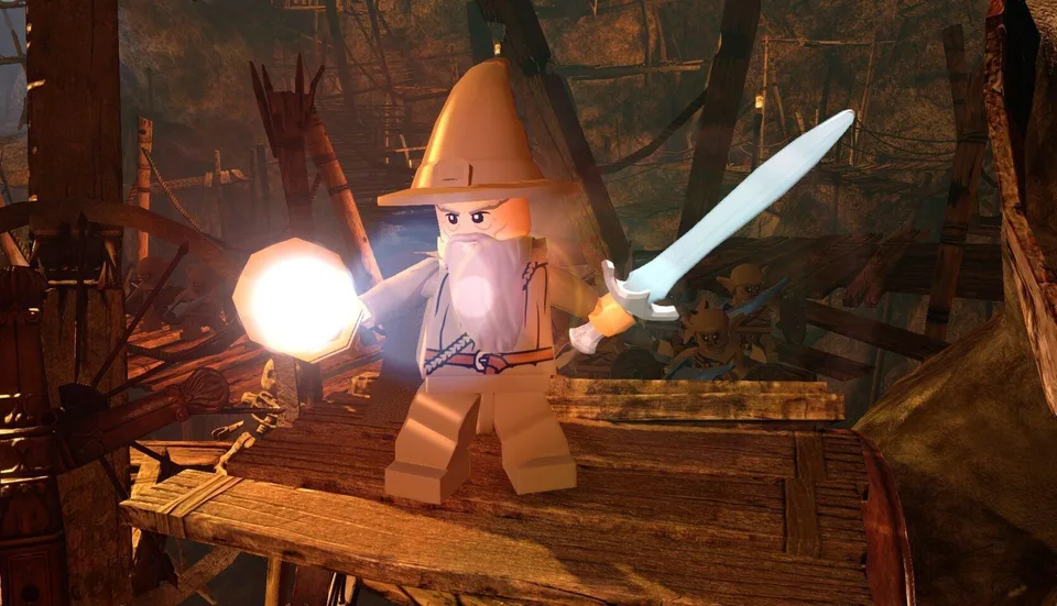 LEGO Hobbitten Videospil Psp spil – PlayStation Portable — produktfoto