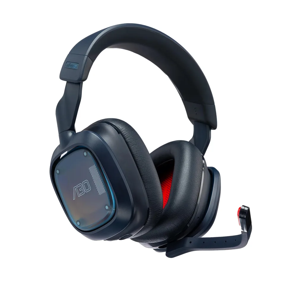 Astro - A30 Trådløs Gaming Headset PlayStation Navy/Rød — produktfoto