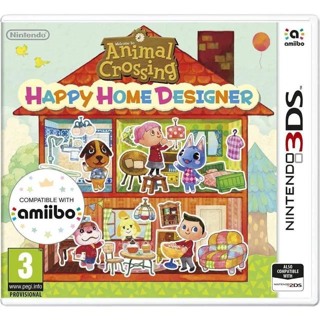 Animal Crossing: Happy Home Designer - Nintendo 3DS (DE/Multi) — produktfoto