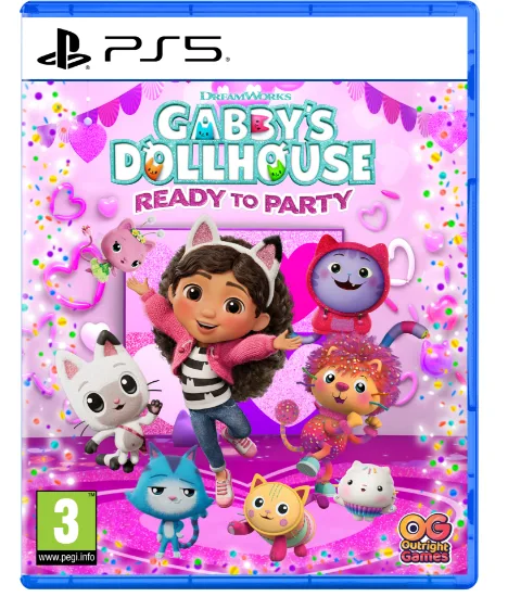 DreamWorks Gabby's Dollhouse: Ready to Party Playstation 5 — produktfoto