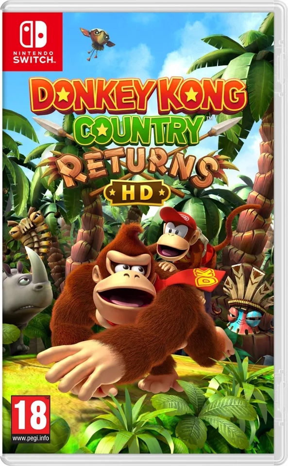 Donkey Kong Country Returns HD - Nintendo Switch — produktfoto