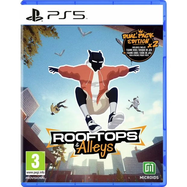 Rooftops and Alleys - Dual Pack Edition Playstation 5 — produktfoto