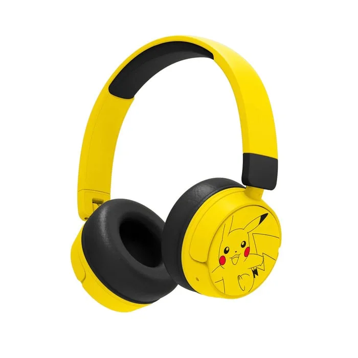 OTL - Bluetooth Headset m/forældrekontrol - Pokemon Pikachu Gul — produktfoto