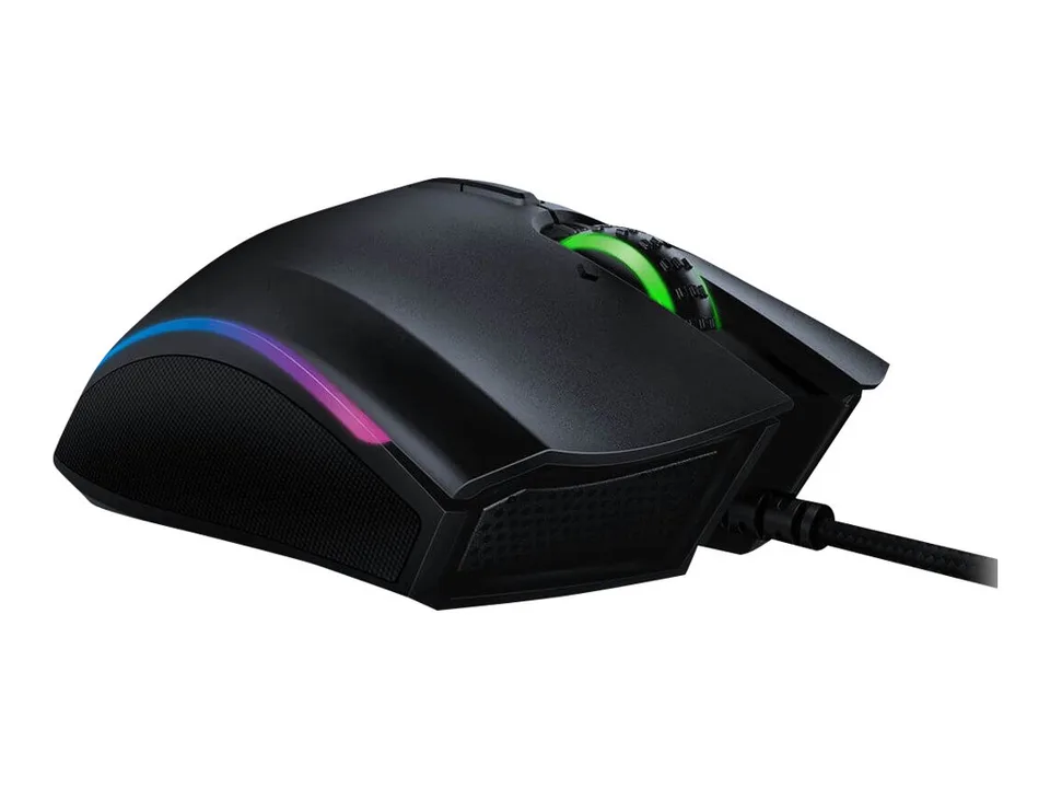 Razer Mamba Elite - Sort Mus — produktfoto