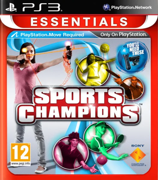 Sports Champions - Move (Essentials) - PS3 – PlayStation 3 — produktfoto
