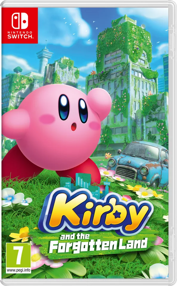 Kirby and the Forgotten Land Platformeventyr - Nintendo Switch — produktfoto