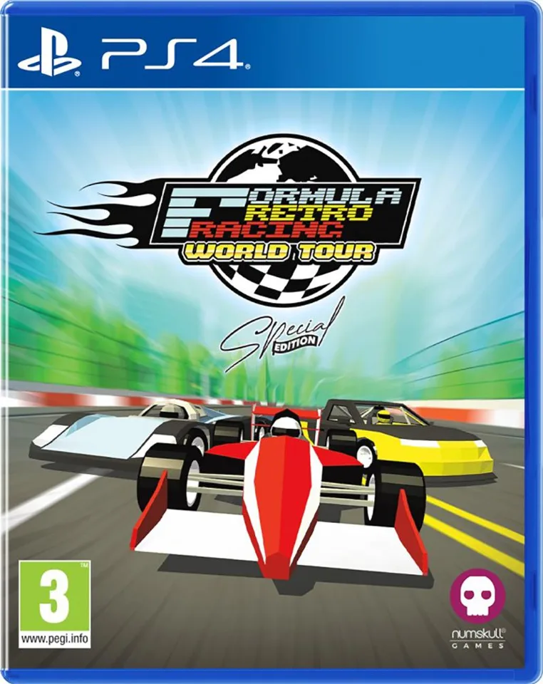 Formula Retro Racing: World Tour - PlayStation 4 — produktfoto