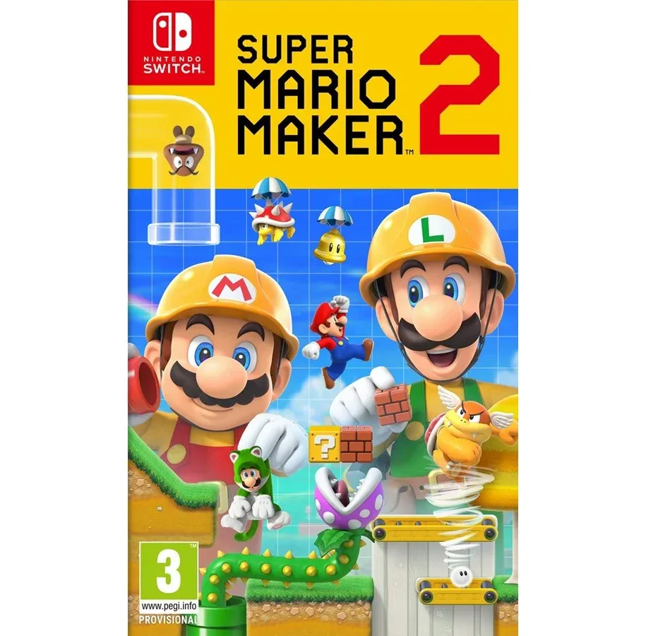 Super Mario Maker 2 (UK4) – Nintendo Switch — produktfoto