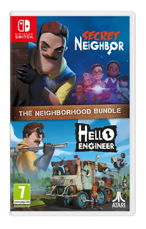 Secret Neighbor + Hello Engineer - The Neighborhood Bundle - Nintendo Switch — produktfoto