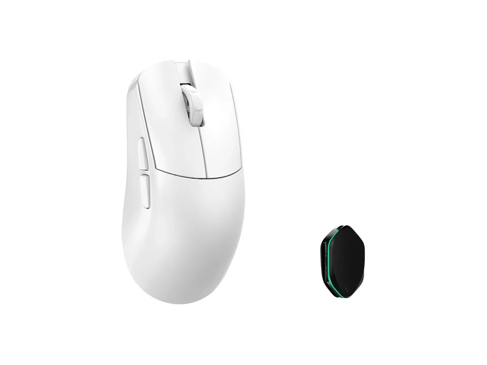 WLMouse Ying - White (Omron Optical) Wireless 8K Magnesium Mouse Mus — produktfoto