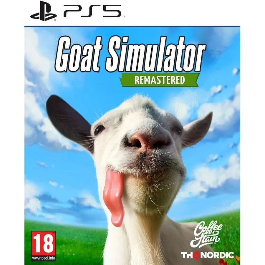 Goat Simulator: Remastered Eventyrspil - PlayStation 5 — produktfoto