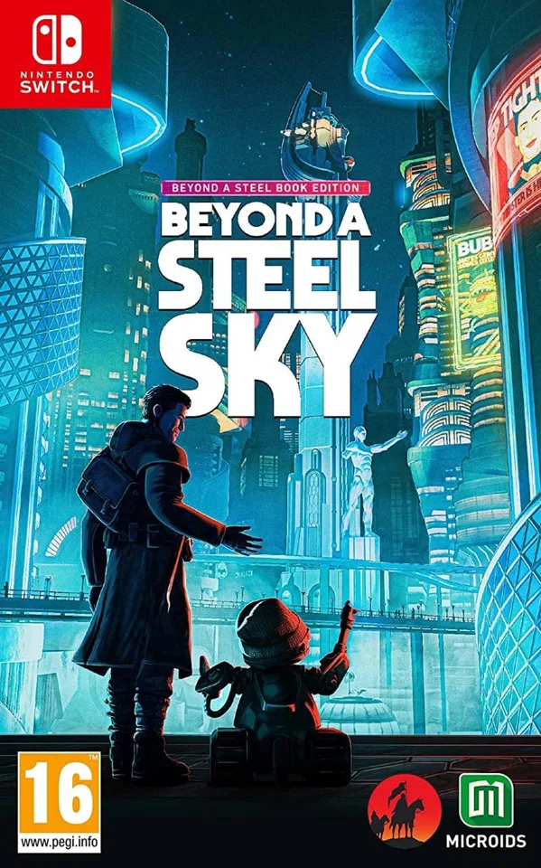 BEYOND A STEEL SKY (Code in a Box) - Nintendo Switch — produktfoto