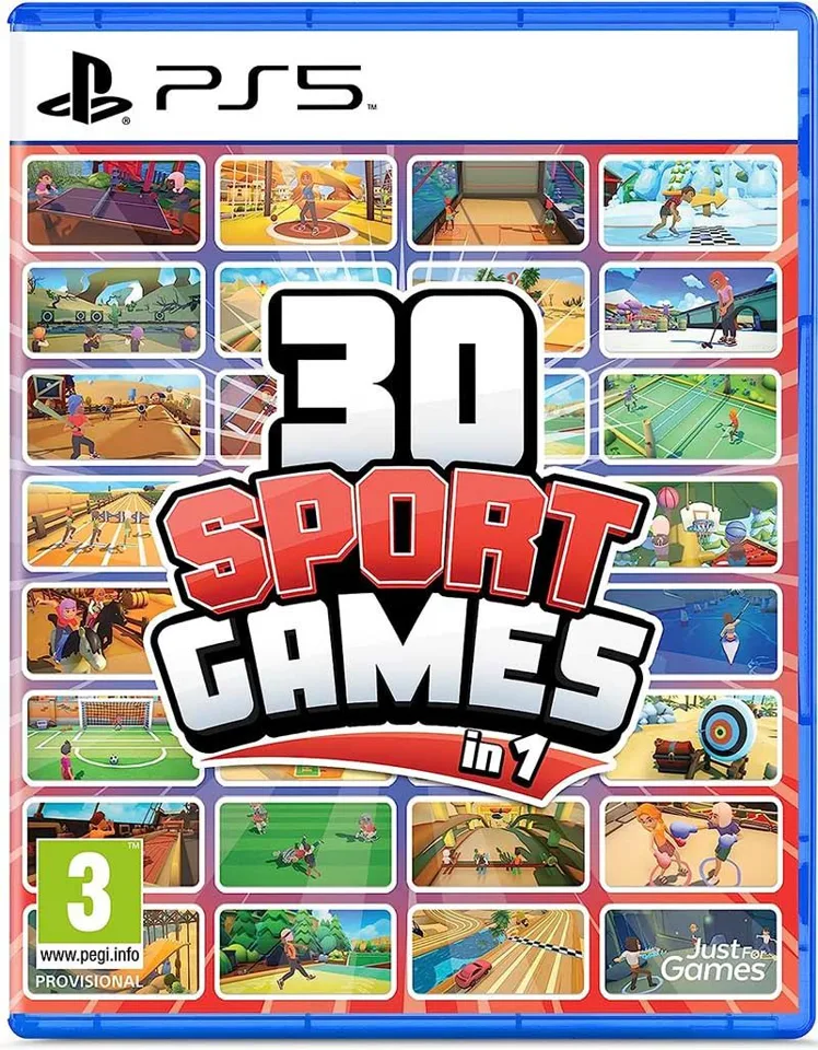 30 Sports Games in 1 Sportsspil – PlayStation 5 — produktfoto