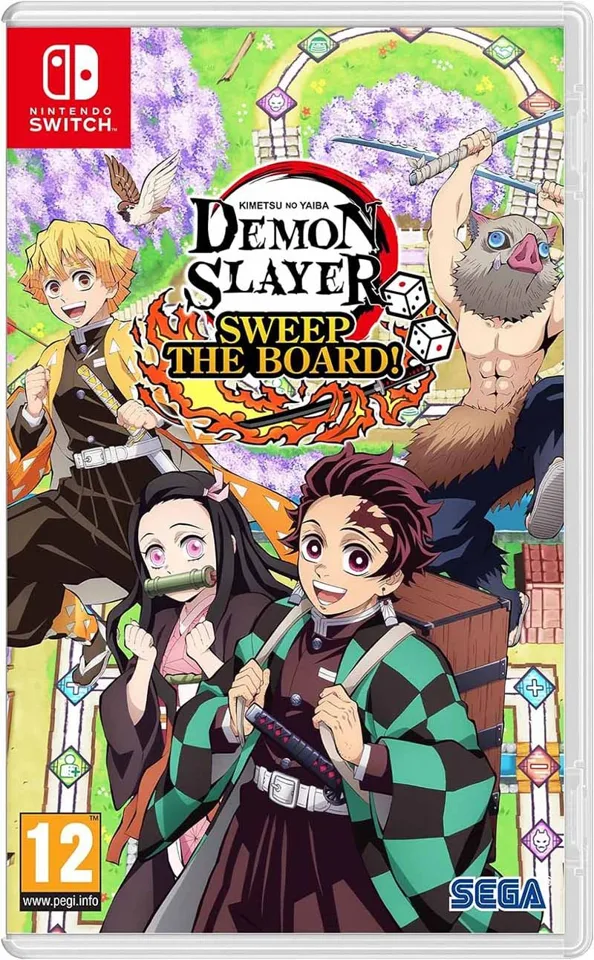 Demon Slayer -Kimetsu no Yaiba- Sweep the Board! - Nintendo Switch — produktfoto