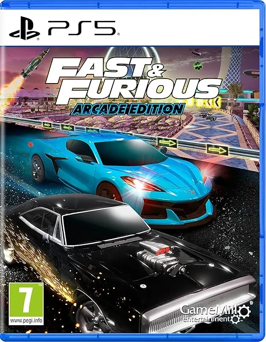 Fast and Furious: Arkadeudgave Racerspil - PlayStation 5 — produktfoto