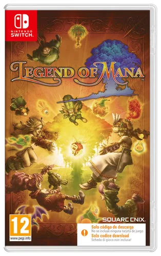 Legend of Mana Switch Code in a Box – Nintendo Switch — produktfoto