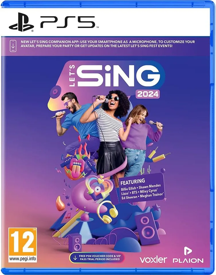 Let's Sing 2024 - PlayStation 5 — produktfoto