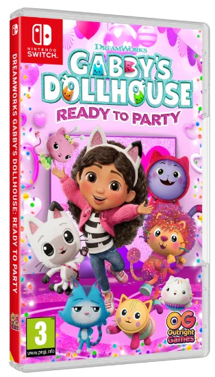 DreamWorks Gabby's Dollhouse: Ready to Party Nintendo switch — produktfoto
