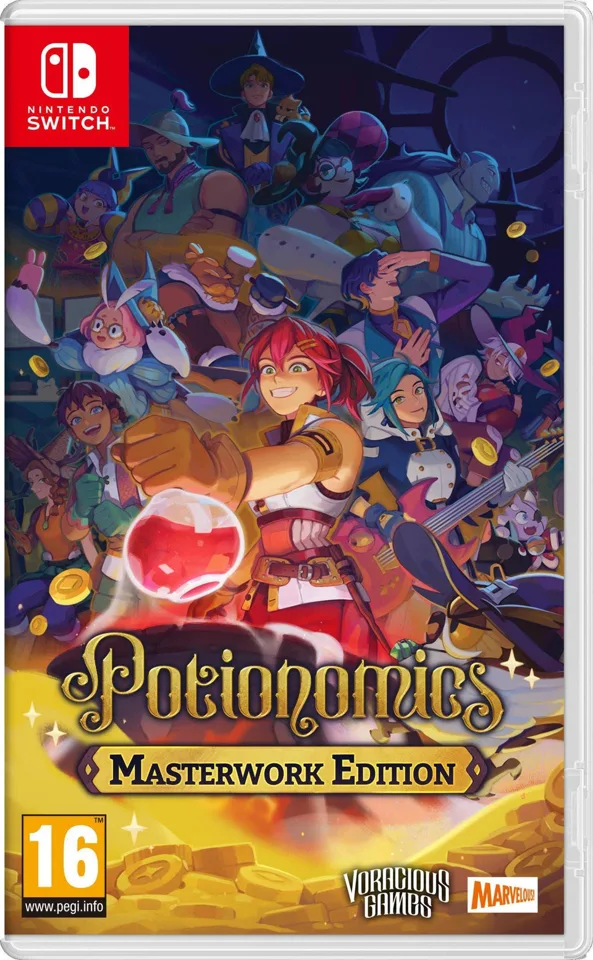 Potionomics: Masterwork Edition nintendo switch — produktfoto