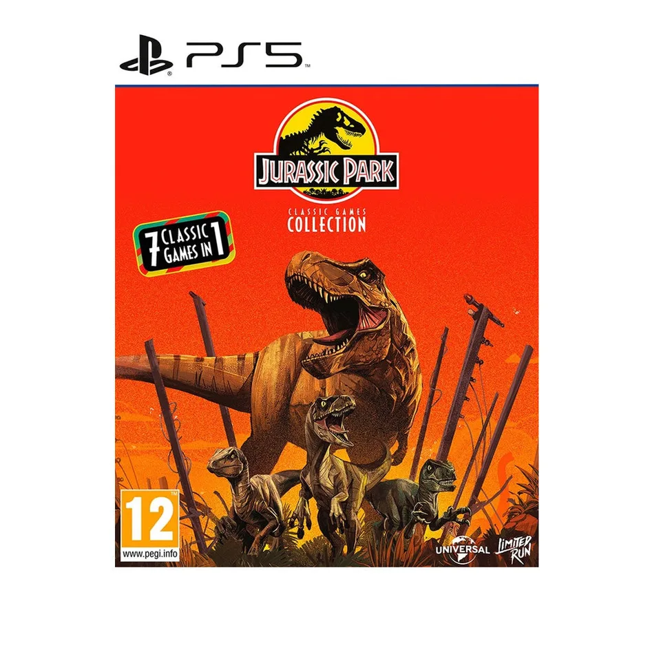 Jurassic Park: Klassisk Spilsamling - PlayStation 5 — produktfoto