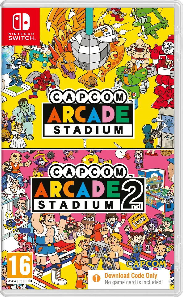 Capcom Arcade Stadium 1 and 2 (Code in a box) - Nintendo Switch — produktfoto