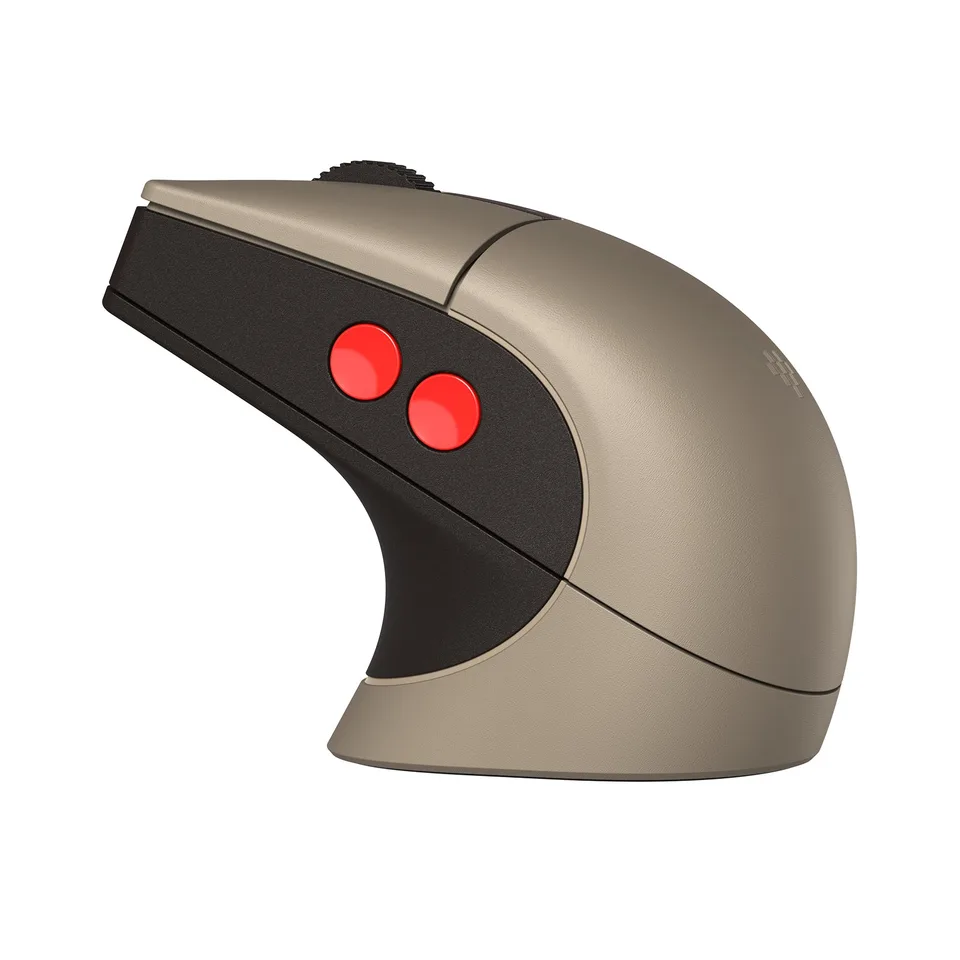 8Bitdo - Retro R8 Mouse C64 Edition - Grey Mus — produktfoto