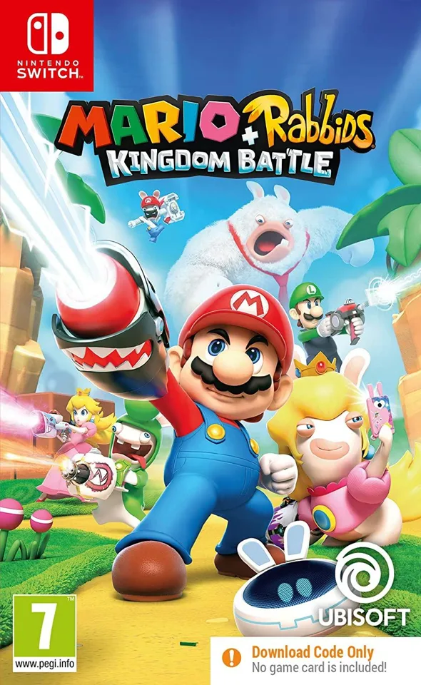 Mario + Rabbids Kingdom Battle (Code in a Box) (Nintendo Switch) — produktfoto