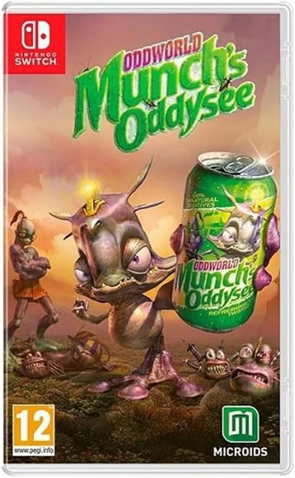 Oddworld Munch's Oddysee (Code in Box) - Nintendo Switch — produktfoto