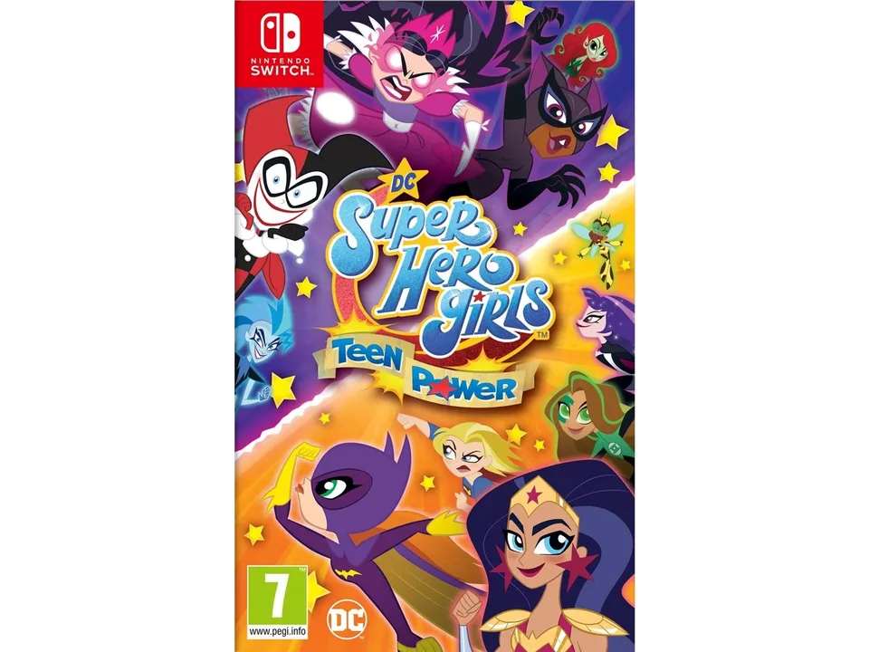 DC Super Hero Girls: Teen Power (UKV) – Nintendo Switch — produktfoto