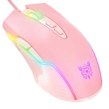Gaming mouse ONIKUMA CW905 pink Mus — produktfoto