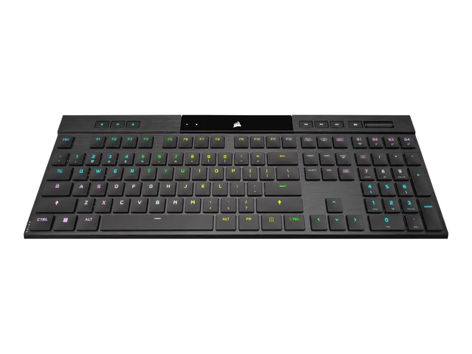 CORSAIR Gaming K100 AIR RGB Tastatur Mekanisk Per-key RGB Trådløs Kabling Nordisk — produktfoto