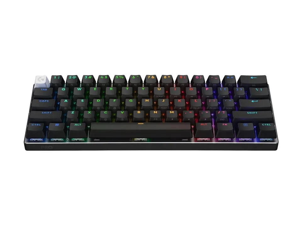 Logitech - G PRO X 60 LIGHTSPEED Wireless Gaming Keyboard - Nordic Tastatur — produktfoto