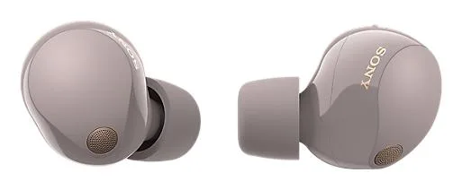 Sony WF-1000XM5 - trådløse in-ear-øretelefoner med støjreduktion - lyserød Headset — produktfoto