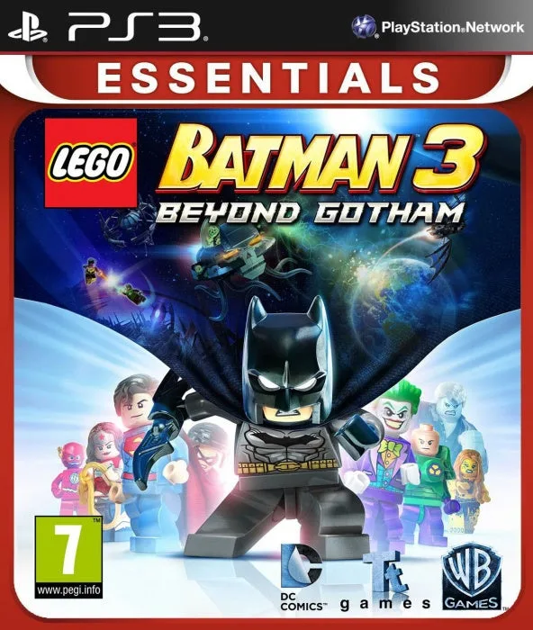 LEGO Batman 3 - Beyond Gotham Essentials ps3 spil – PlayStation 3 — produktfoto