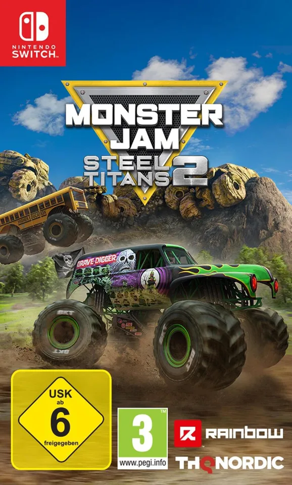 Monster Jam Steel Titans 2 - Nintendo Switch — produktfoto