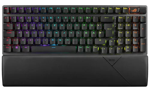 ASUS ROG Strix Scope II 96 Wireless - mekanisk gamingtastatur, tysk layout — produktfoto