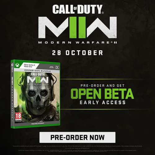 Call of Duty: Modern Warfare II - Xbox Series X — produktfoto