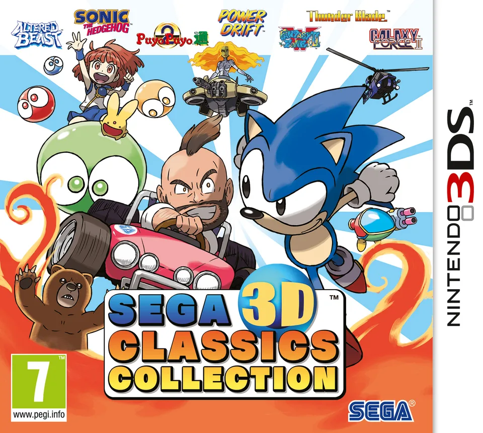SEGA 3D Classics Collection Nintendo 3DS — produktfoto
