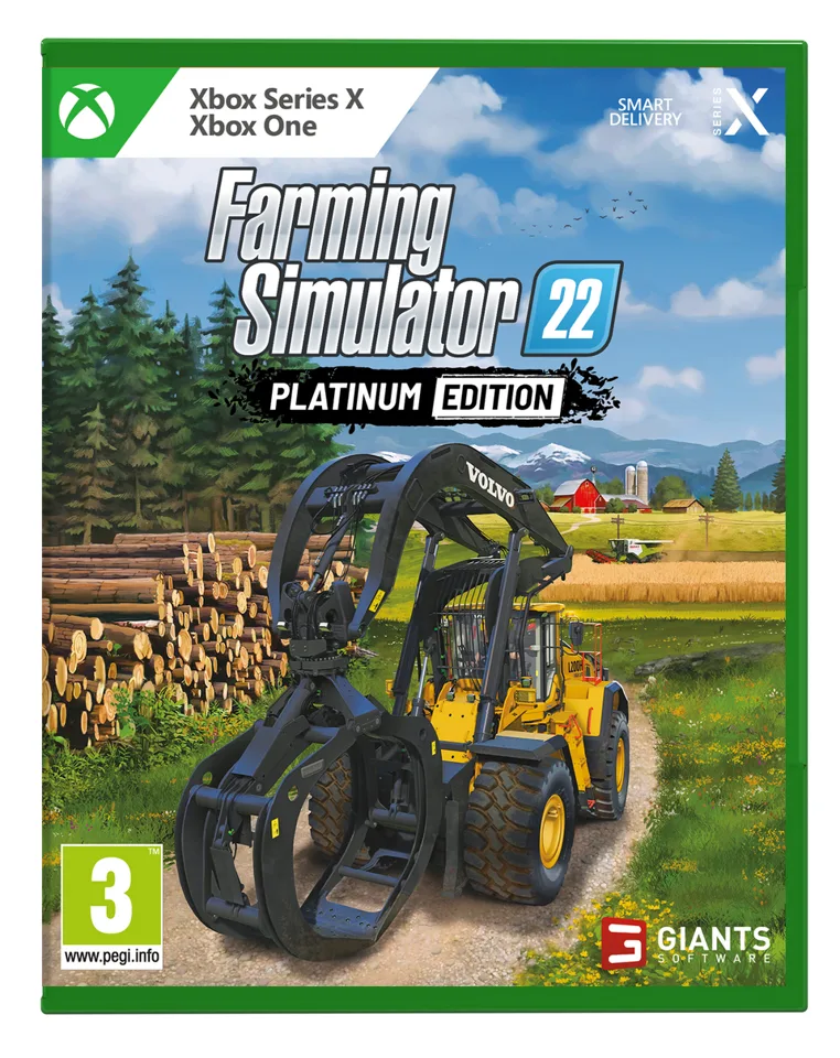 Farming Simulator 22 (Platinum Edition) - Xbox Series X — produktfoto