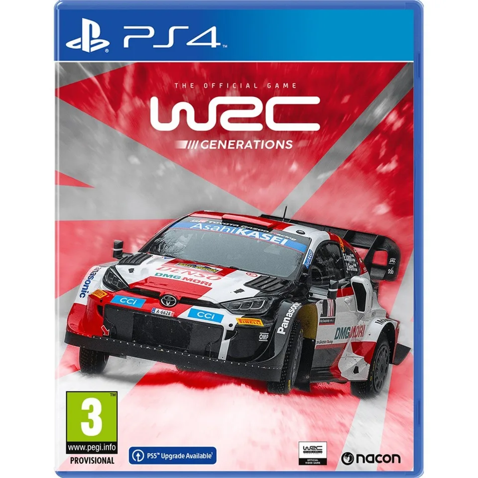 WRC Generations - PlayStation 4 — produktfoto