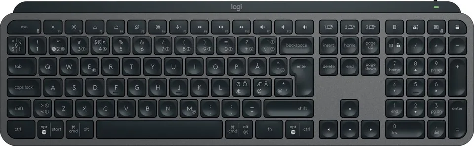 Logitech – MX Keys S Advanced Trådløs Illuminated Tastatur — produktfoto