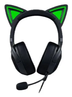 Razer - Kraken Kitty V2 - Kablet Gaming Headset (Sort) — produktfoto