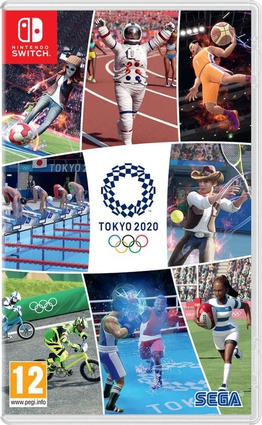 Olympic Games Tokyo 2020 - The official Video Game (Code in a Box) - Nintendo Switch — produktfoto