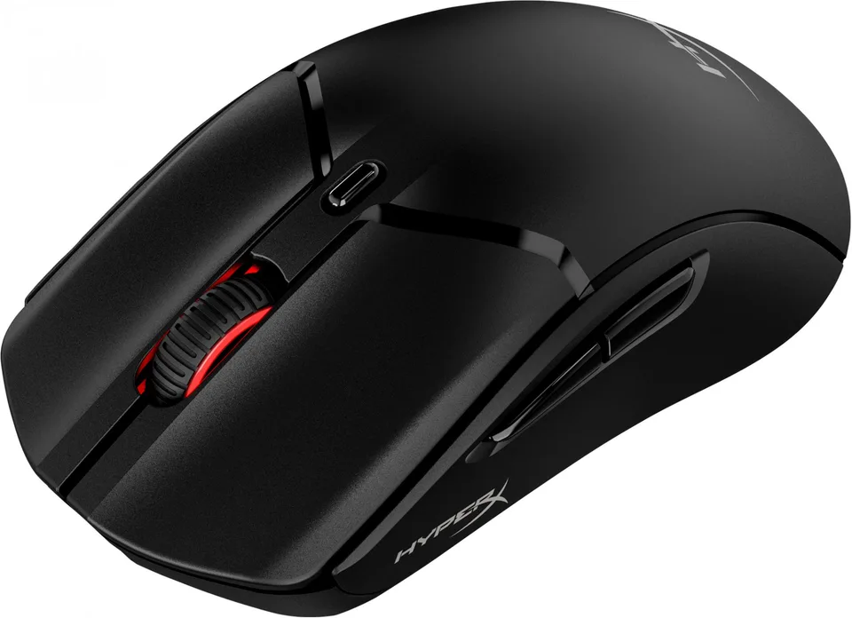 HyperX Pulsefire Haste 2 - mus - USB, — produktfoto