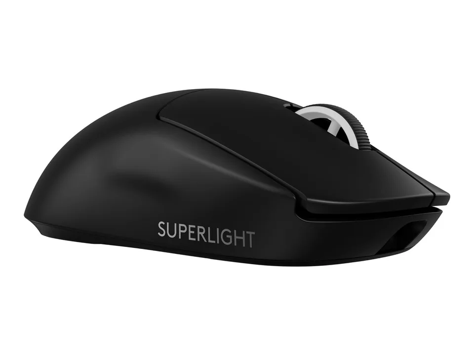 Logitech G PRO X SUPERLIGHT 2 Optisk Trådløs Sort Mus — produktfoto