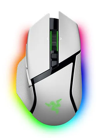 Razer Basilisk V3 Pro 35K - hvid Mus — produktfoto