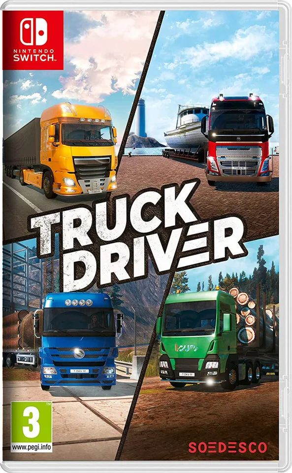 Truck Driver Nintendo Switch — produktfoto