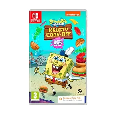 SpongeBob: Krusty Cook-off (Code in a Box) - Nintendo Switch — produktfoto