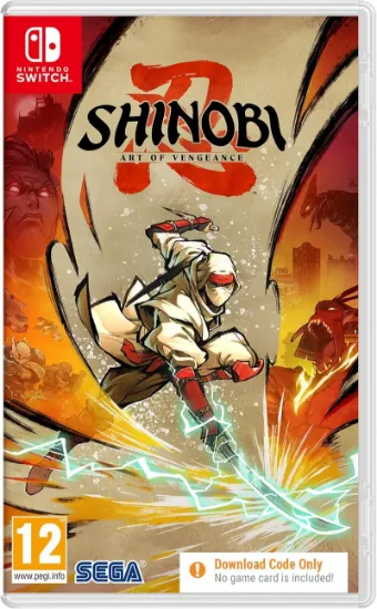 Shinobi Art of Vengeance (Code in a Box) - Nintendo Switch — produktfoto